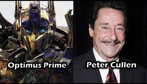 Happy 79th Birthday to the One and Only Peter Cullen   