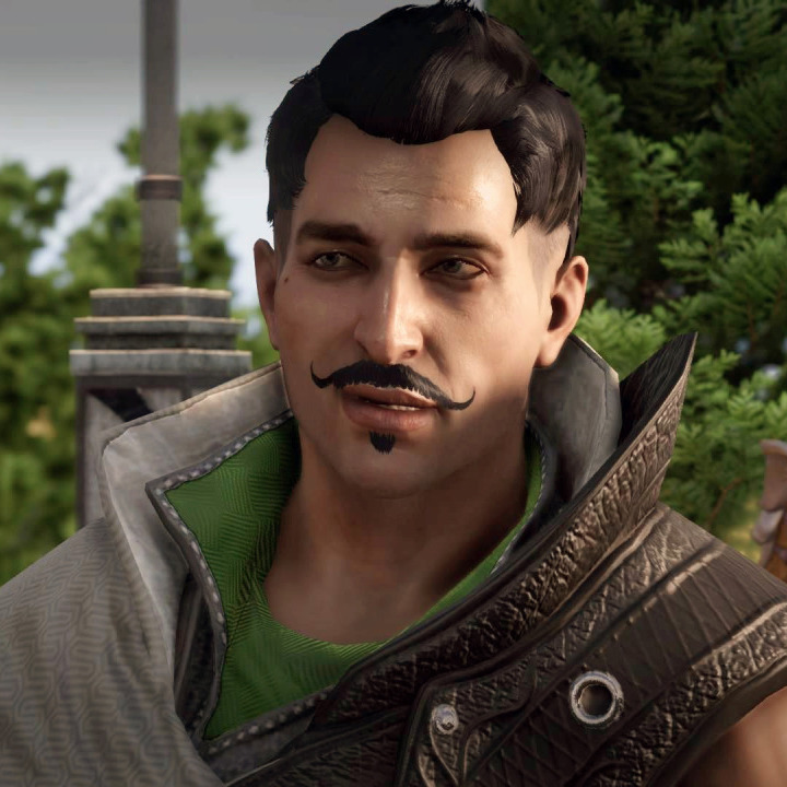 Dragon Age characters as 'I'm at the hospital' texts, a thread: