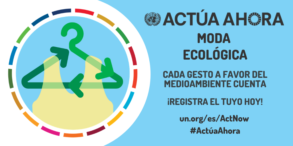 ONU_es's tweet photo. Cada #AcciónClimática cuenta.

Aquí te mostramos cómo formar parte del movimiento de moda sin desperdicio:

🔸Compra ropa ecológica👕
🔸Compra de segunda mano👖

#ActúaAhora para proteger el planeta: https://t.co/6kw2b9ELg3 https://t.co/IWyaM63rPq