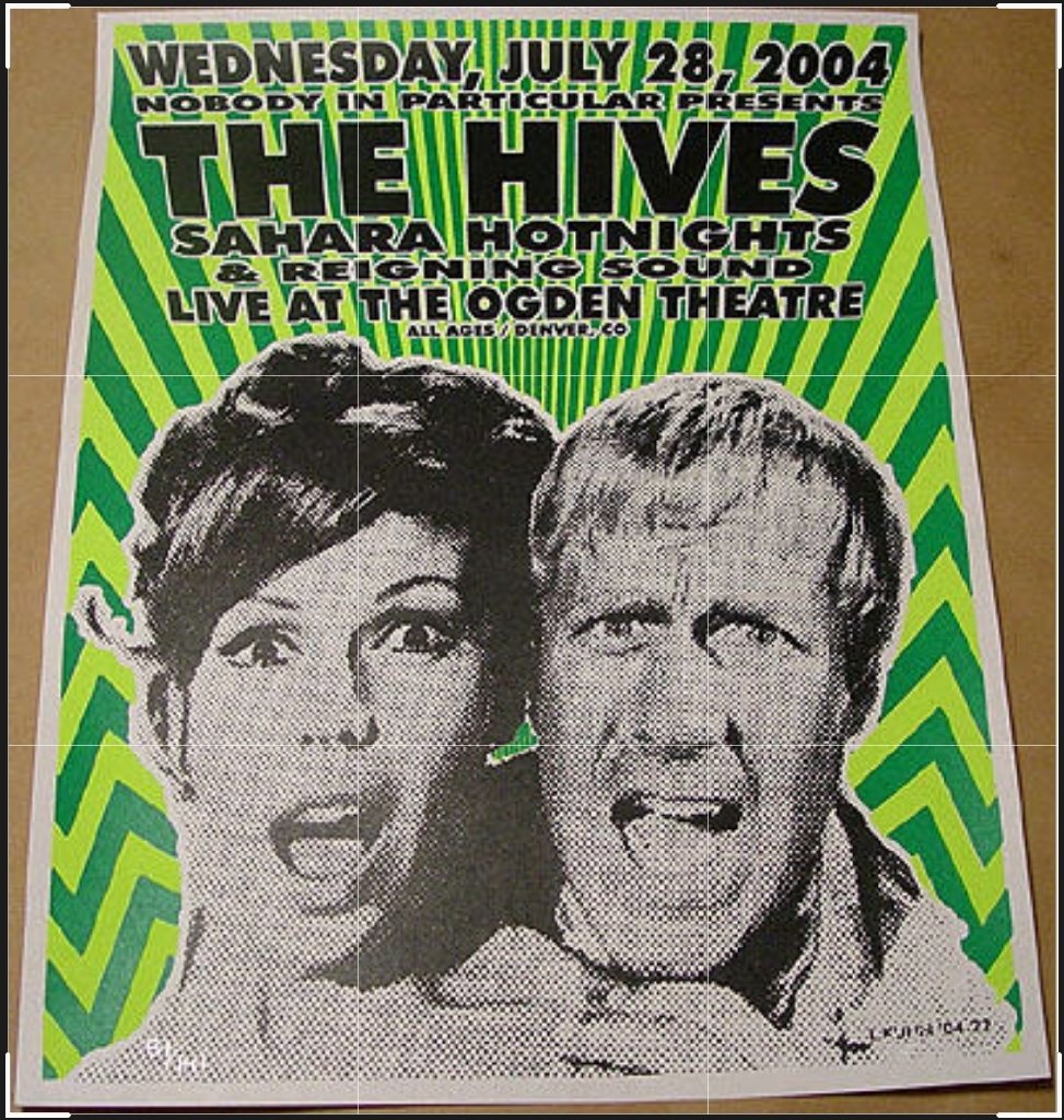 KaraAndDeb's tweet image. Where I was 16 years ago tonight, after the Lollapalooza that didn't happen.

#TheHives #SaharaHotnights #ReigningSound #PastRoadTrip