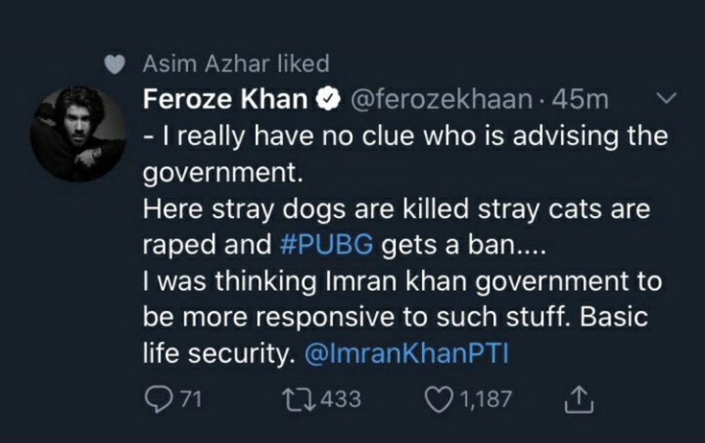 MrHami12's tweet photo. #ImranKhanKhulwaoPUBG We will remember which celebrities  were with us and which were not.those who are with us will be remembered  and will get our love and other will get just hate..this is the time for celebrities to show that they love us as we love them https://t.co/MI40OMGv0n