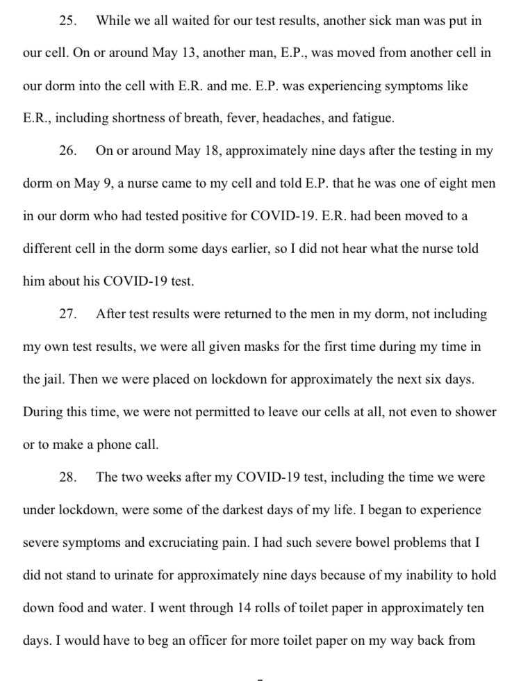 “The two weeks after my COVID-19 test, including the time we were under lockdown, were some of the darkest days of my life. I began to experience severe symptoms and excruciating pain.”