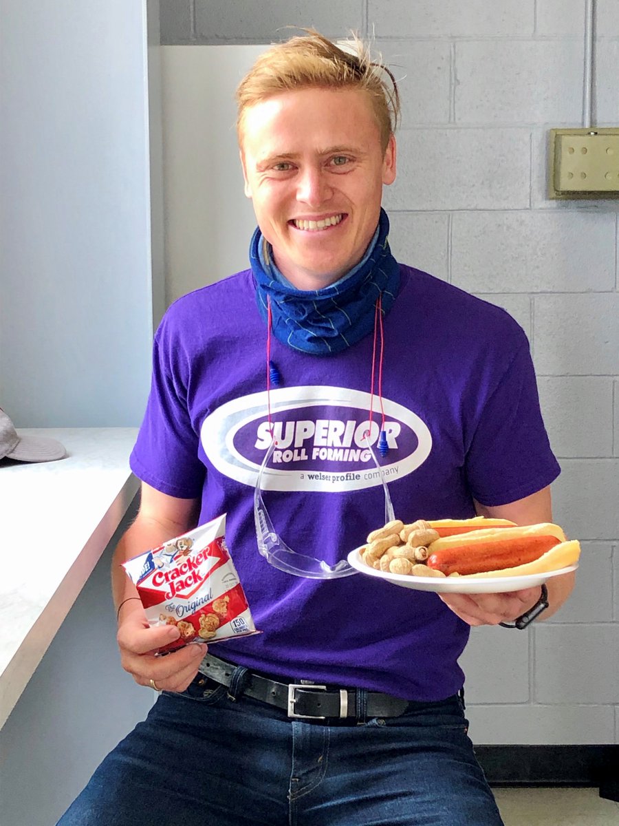 SuperiorRoll's tweet photo. Baseball’s back! We organized a small party with hot dogs and cracker jacks's for our SRF Family to celebrate the Kick-Off last week. Go Tribe! 
#clevelandindians #mlb2020 https://t.co/sHBuuBW07R