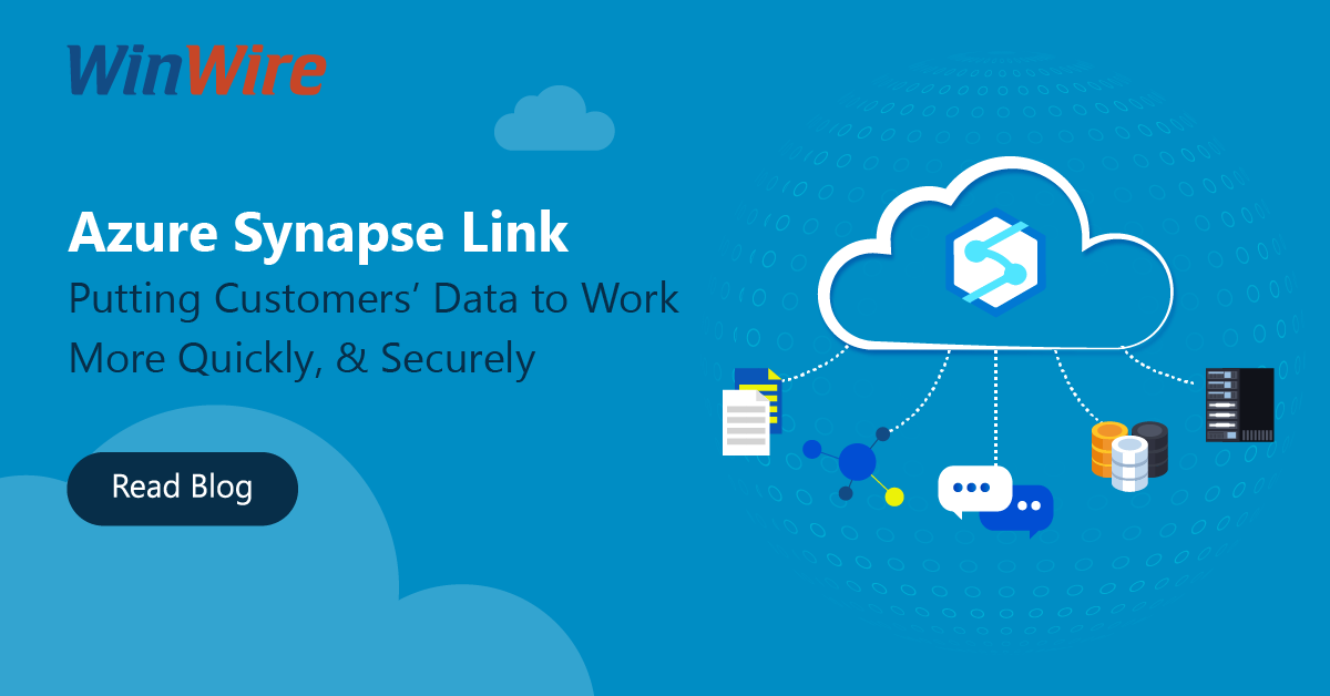 WinWire's tweet photo. #AzureSynapseLink creates a tight seamless integration between Azure #CosmosDB & #AzureSynapseAnalytics. Read our blog to learn how you can get near real-time insights on operational data in Azure CosmosDB with Azure Synapse Link. Read blog - https://t.co/oONyBRwvt5 https://t.co/wp6g7x9XjK