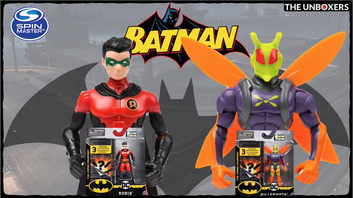 The Unboxers New Unboxing Batman Talon Killer Moth Robin 4 Inch Action Figures By Our Friends At Spinmaster T Co 7bejltepky Be Sure To Subscribe Ad Batman Robin Dccomics