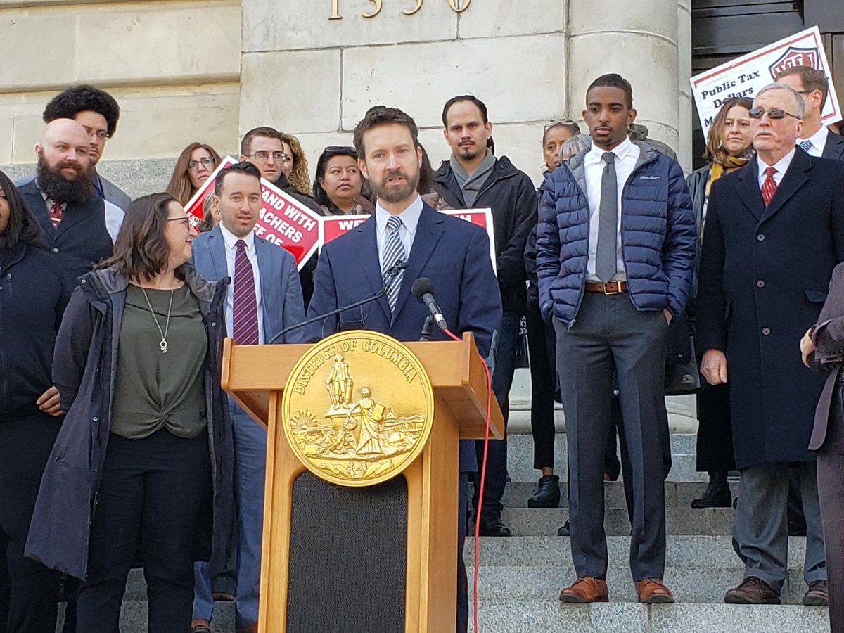 Over two years  @EmpowerEdDC teacher leaders began the call for full transparency for all public schools, including public charter schools. Today, thanks to the leadership of  @CMCharlesAllen, but as important, TEACHER advocates, we passed Open Meetings for all.  #DCTeacherVoice