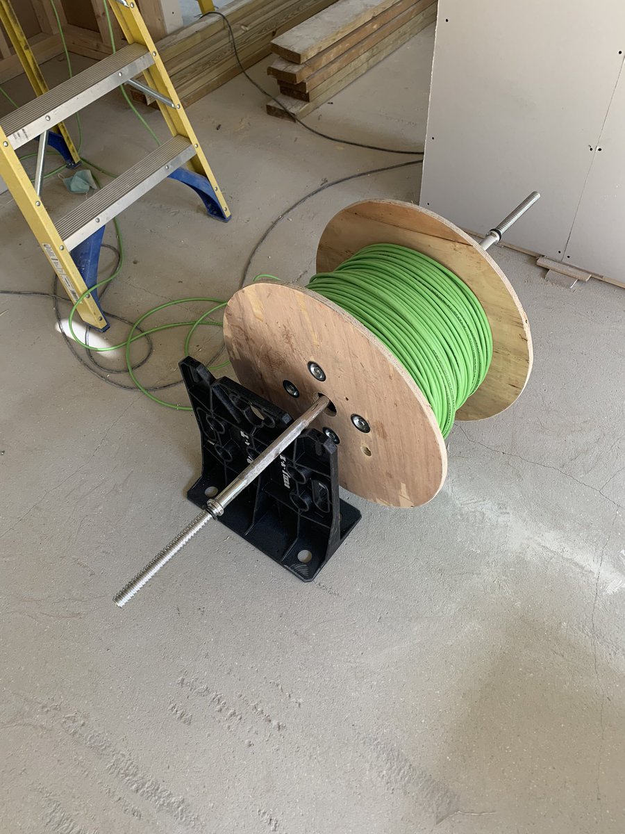 loxonelondon's tweet image. 1km of @LoxoneUK Tree cable just arrived from @fscables. Ready to roll out into our showroom. The good news is that by using #Loxone Tree products we reduce the amount of cable required compared to standard builds. We will have loads left for our future #realsmarthome projects!