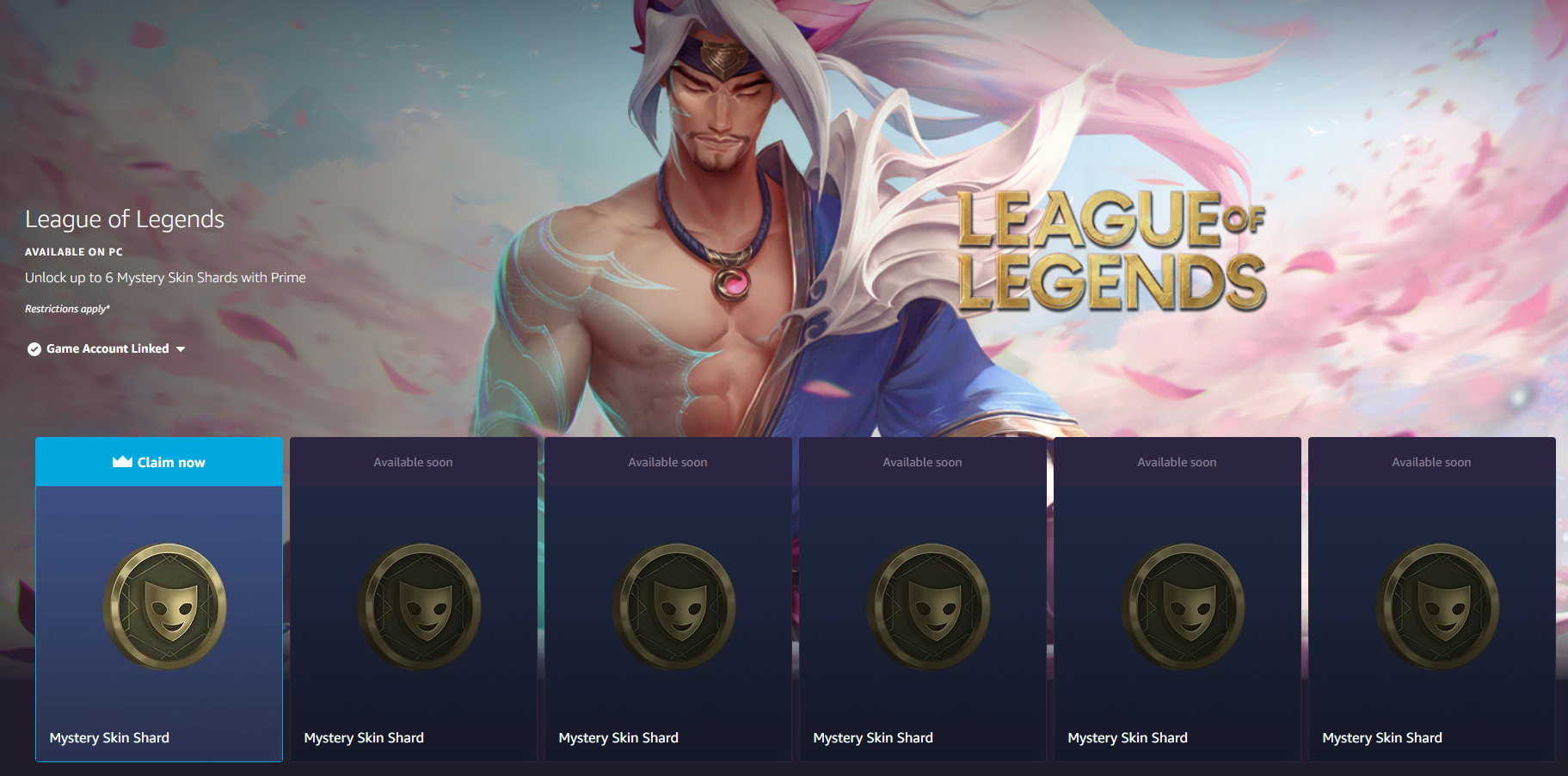 moobeat on X: The latest LoL Prime Gaming loot is now available!    / X