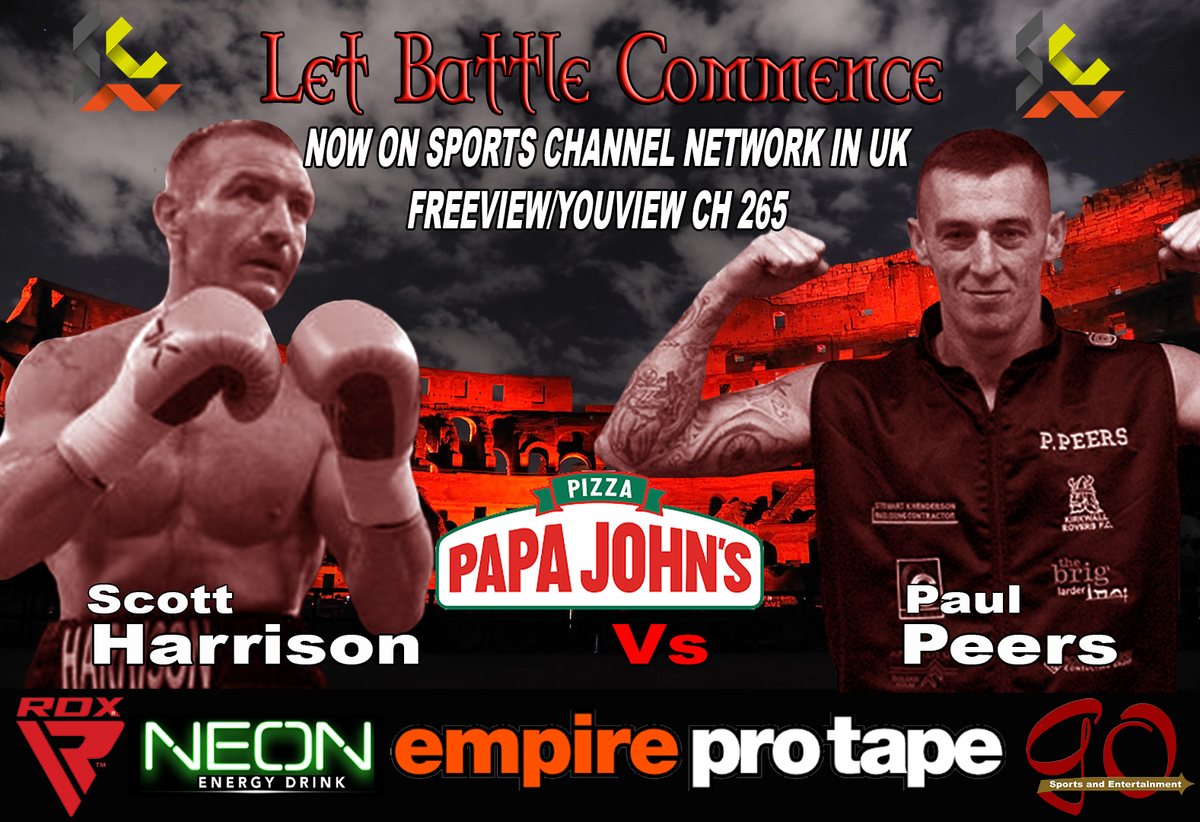 TKOBoxOffice's tweet photo. NEWS: Scott Harrison Vs Paul Peers Now Free to View in UK On Sports Channel Network (SCN) FreeView/YouView Ch 265 https://t.co/Voa1CwKI7l
 @Iamscotharrison @Peers10 @mcallister_lee @EmpireProTape @JKnightRDX @RDXSports @NeonEnergy_Drin @PapaJohns @PapaJohnsUK
 #boxing https://t.co/fJgDoaPp9S