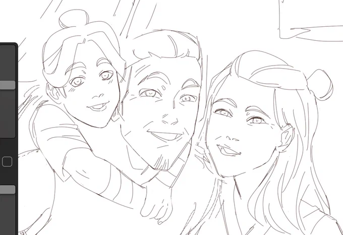 wip // i simply think they're a very beautiful family 