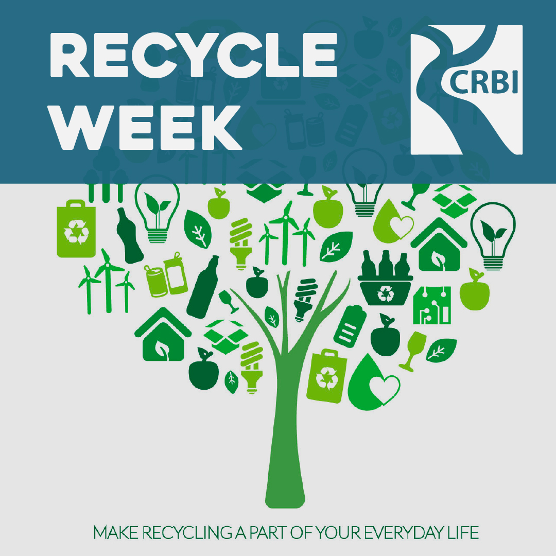 It's recycle week here at CRBI! We can't wait to discuss the importance of recycling habits! Let's not forget to reduce and reuse where we can. Check back this week for recycling information and fun activities. Together we can help reduce waste and pollution.