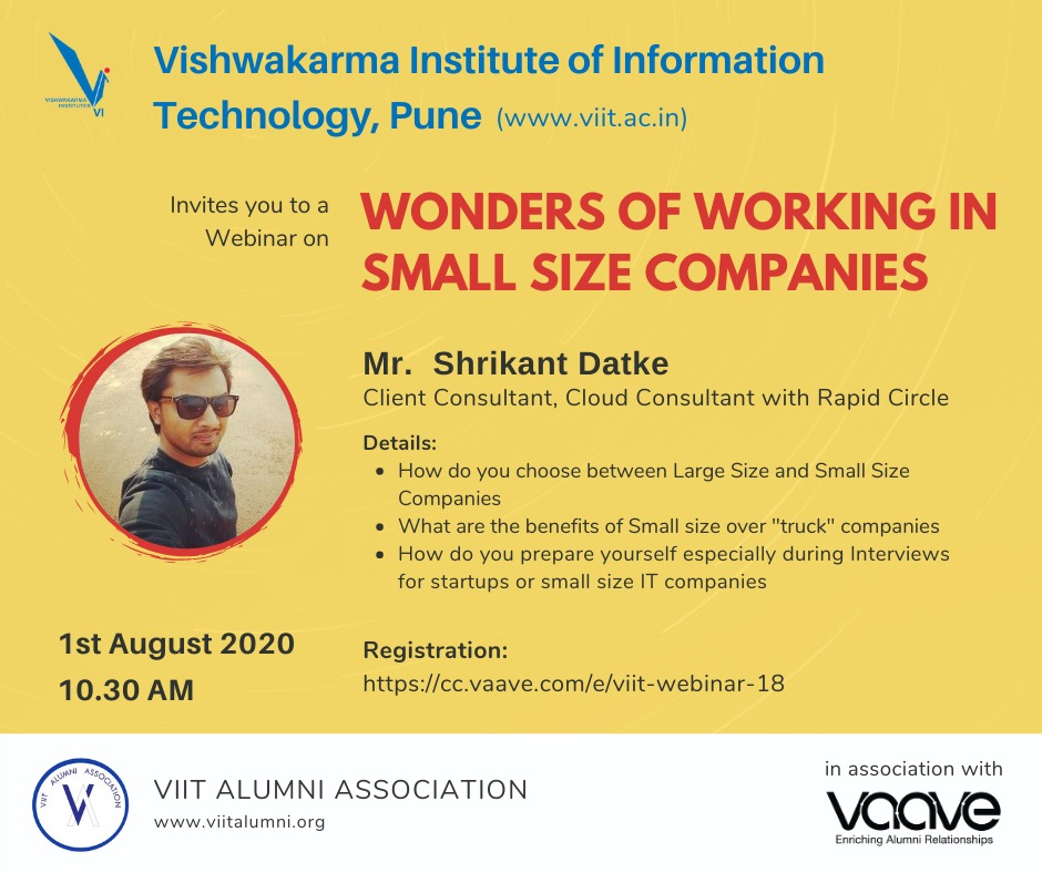 VIIT Alumni Association OFFICIAL tweet media