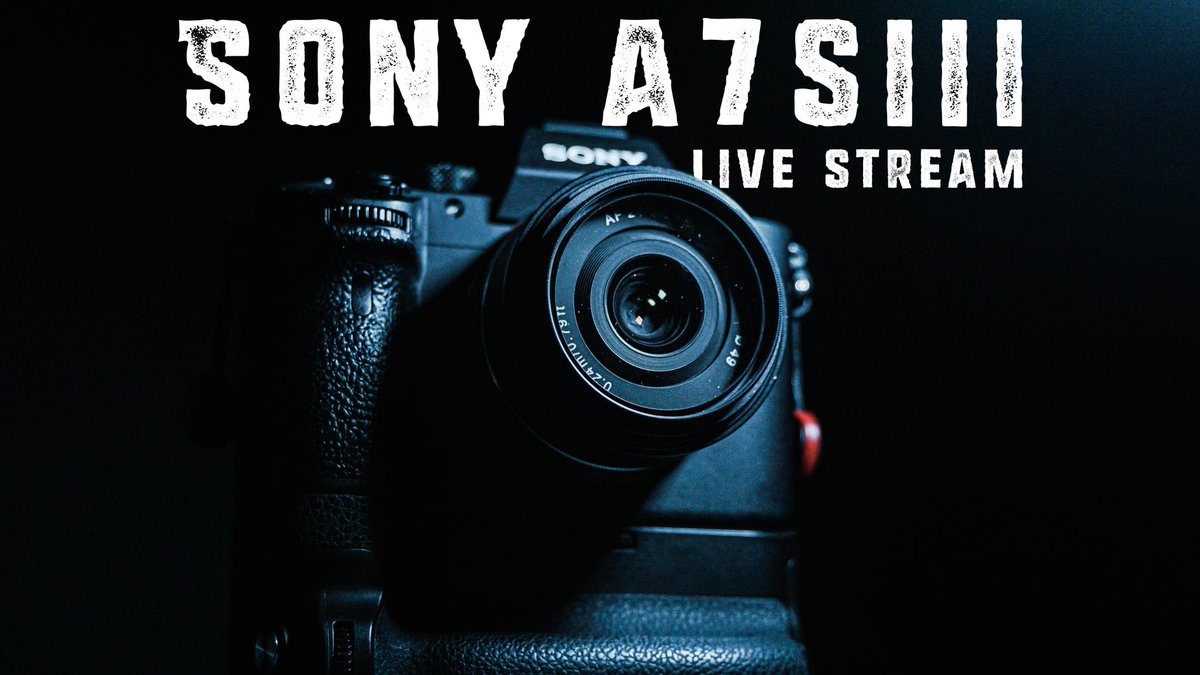 Just did a really fun live stream with Pav SZ talking about the new a7siii! Check it out! youtu.be/HUSJ3r9adDk