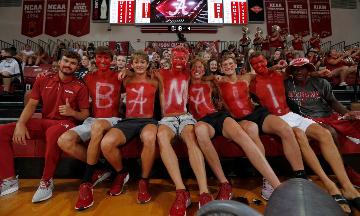 We❤️Our Fans!
#BamaVB #RollTide