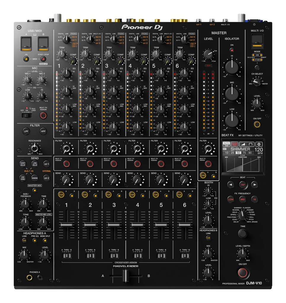 ProAAL's tweet photo. Pioneer DJM-V10 IN STOCK!
https://t.co/JzwH1oBFmz

#pioneerdj #clubdj #technodj #djmv10 #pioneermixer, #clubmixer #djmixer #DJ  #shoplocal #smallbusiness https://t.co/EJ1v8cjIPg