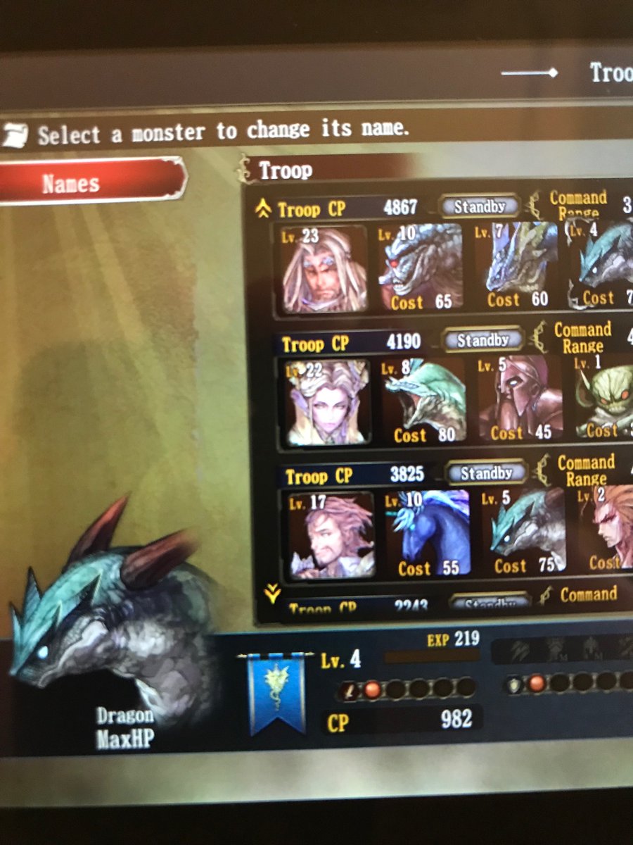 I’ve started to play Brigadine and here’s my first draftees who may horribly d- I mean will bring victory to my first playthrough. So far we have...Kyle the ImpNaz the GoblinMax the DragonKonsino the Wyvern(1/2)