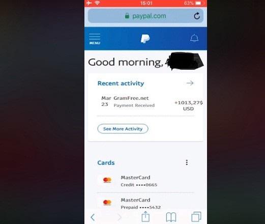 Earn real money see my payment proof. Sign up today with the following link and start earning real money. 
Here is the link GramFree.world/?r=7178089