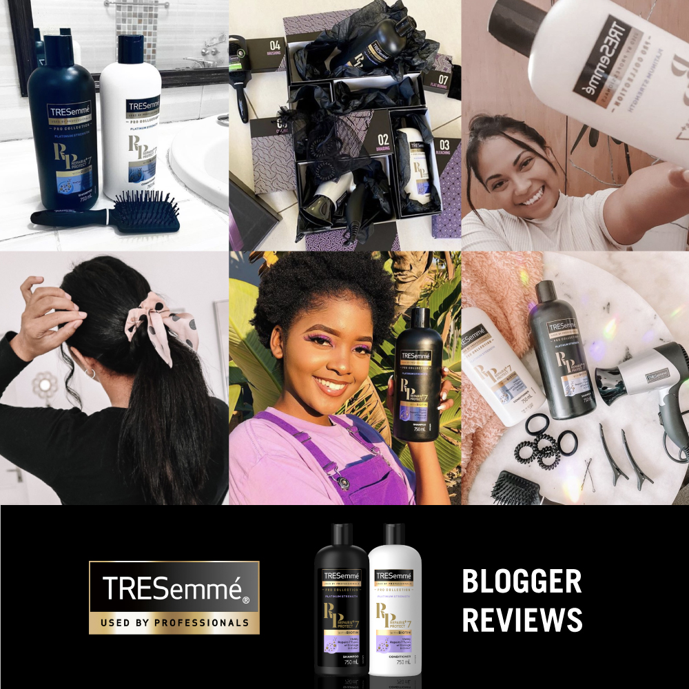 rubybox_beauty's tweet photo. Bloggers Review: TRESémme Platinum Strength Repair &amp; Protect 7 Shampoo and Conditioner 😍💜
Take a look: https://t.co/w1JOYHPsZX
#rubybox #rubyboxtresemme #TRESemmesa #beaboutstyle https://t.co/vCRuJWb2Fk