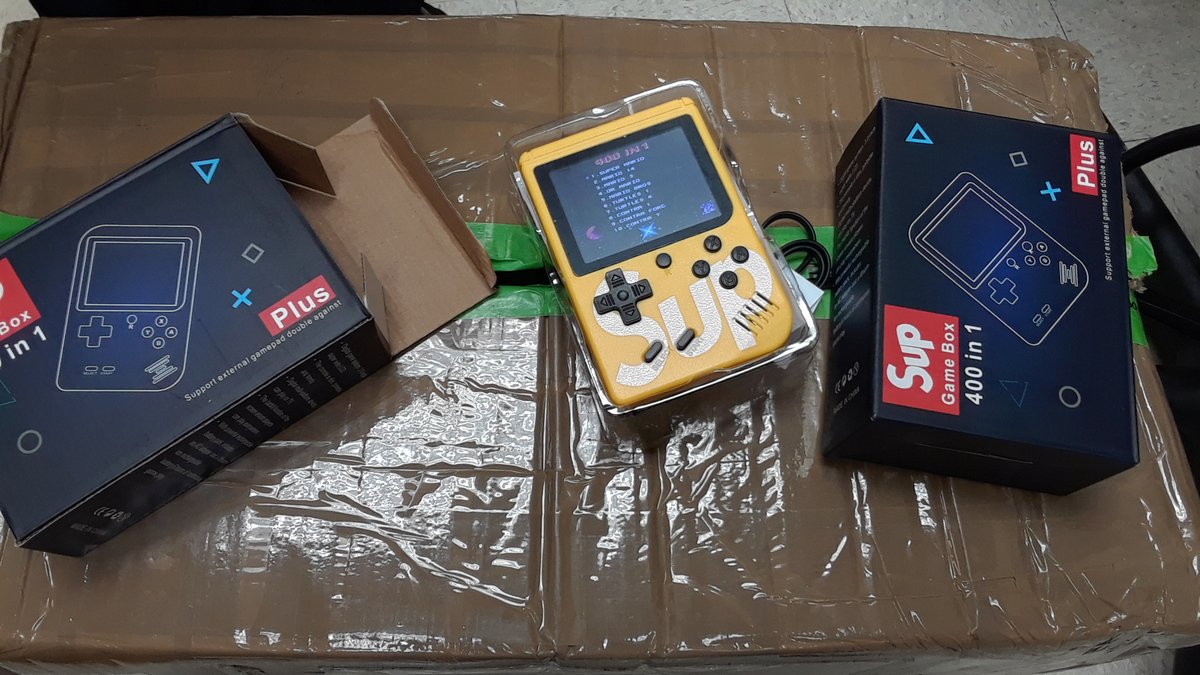 GAME OVER—CBP officers in Aguadilla recently seized 100 fake Nintendo Mini Game Consoles sent from Hong Kong. Details via <a href="/CBPCaribbean/">CBP Caribbean</a>: bit.ly/2DioMsn