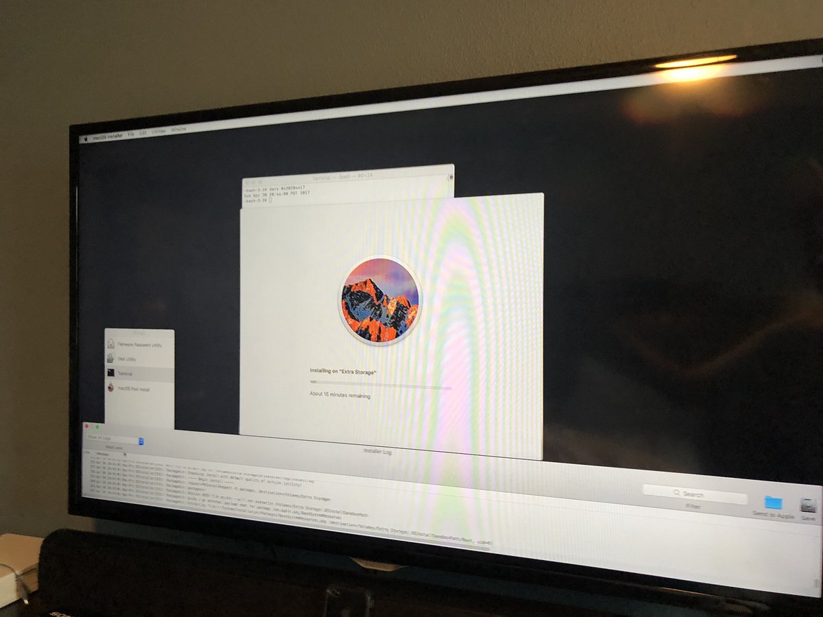 Time for a new experiment! Trying Sierra on the Mac Pro 2008 after 3 years on El Capitan.