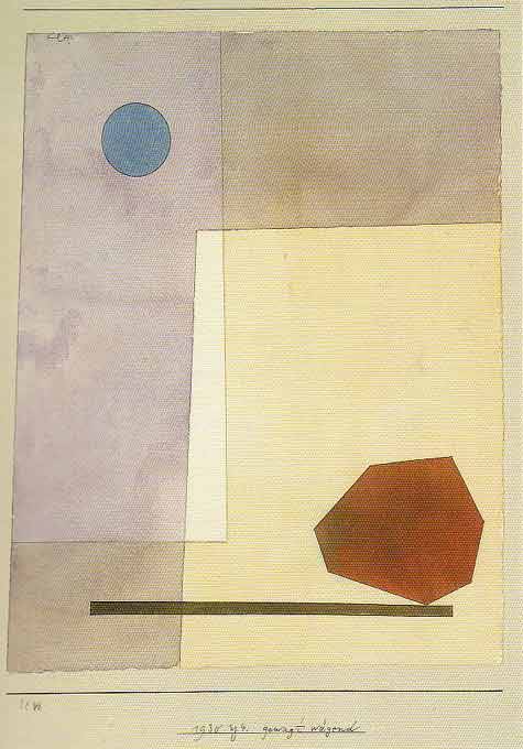 Daringly Balanced, 1930, Paul Klee