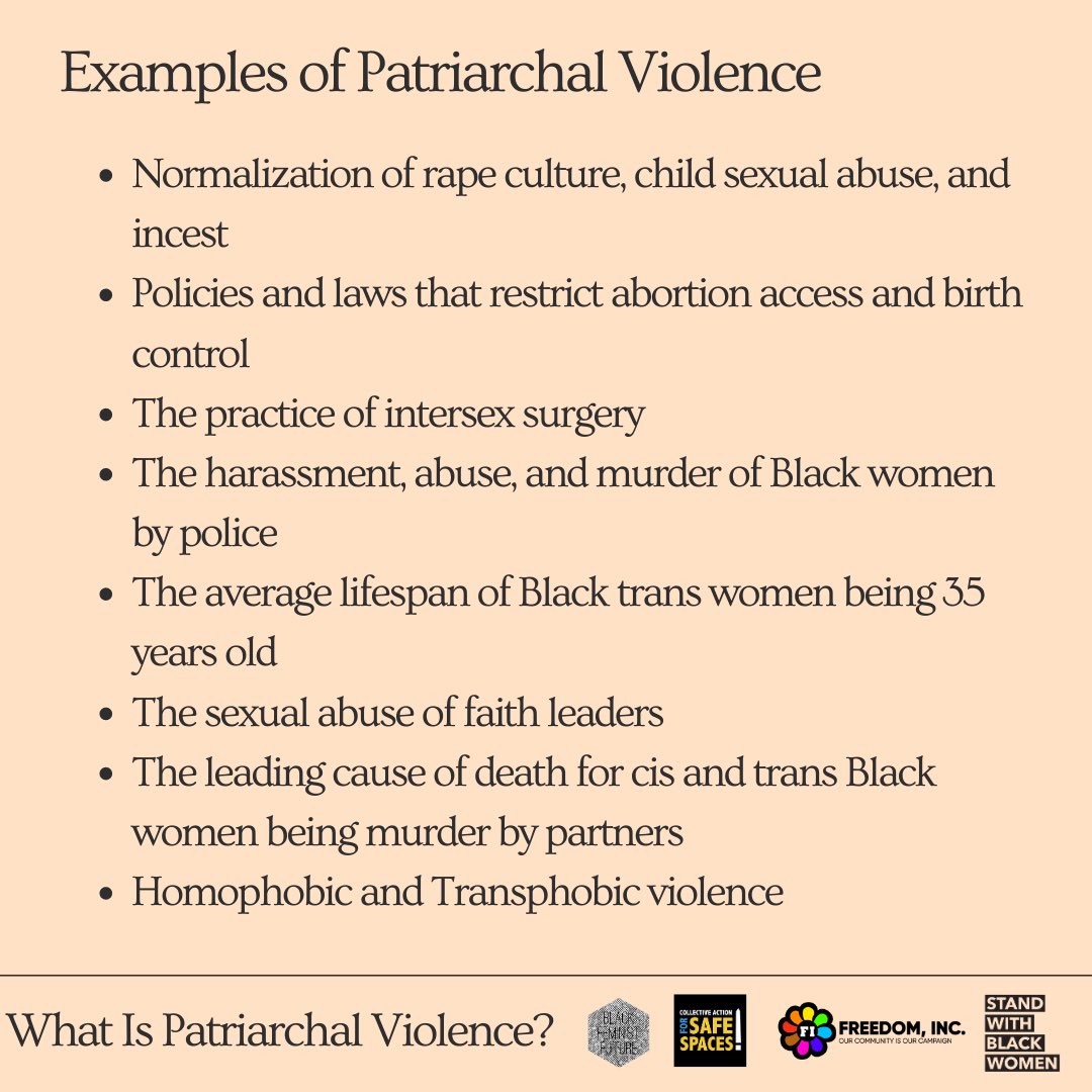 What is Patriarchal Violence?