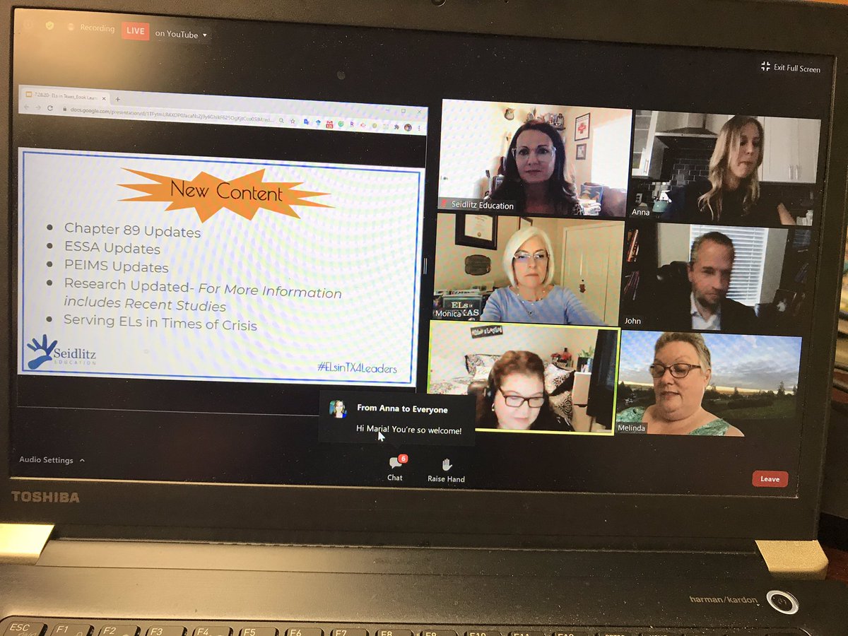 Excited about the new content in ELs in Texas: What School Leaders Need to Know  #ELsinTX4Leaders