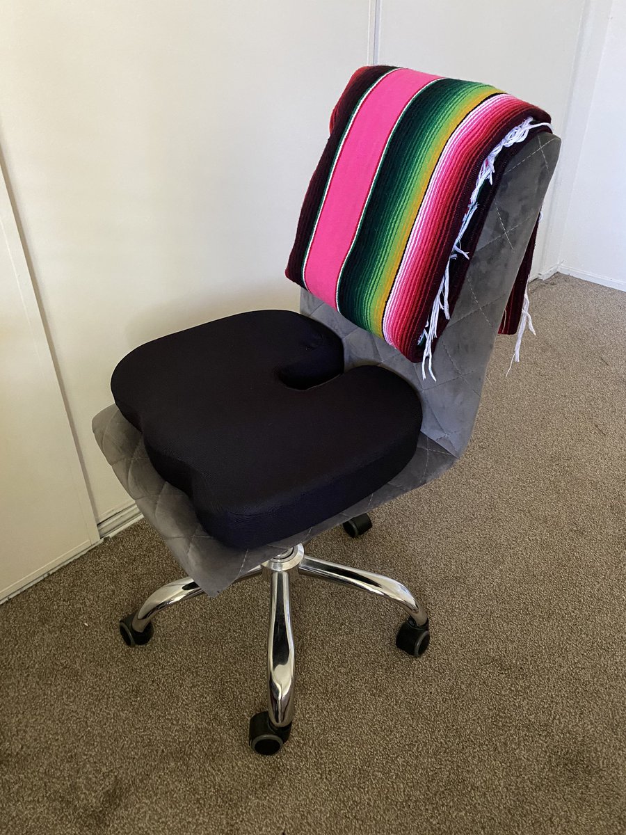 itsrubychavez's tweet photo. The little things will make this semester a little more bearable ๐๐ผ #standingDeskExtension #comfybutt #WFH #EducatorLife https://t.co/pJPXOqnZi5