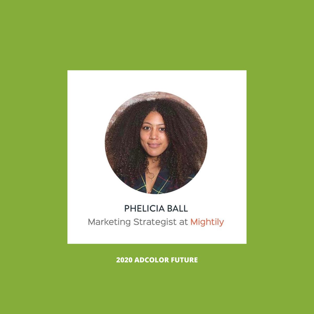 pheliciaball's tweet photo. I feel so incredibly blessed to be named amongst such a talented group of individuals. I can’t wait to learn from and collaborate with the 2020 #ADCOLORFUTURES class!! https://t.co/u86xJcMTZA