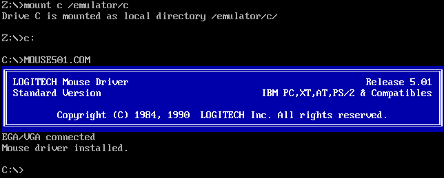 So it turns out the serial mouse driver (remember the good ol' days when you had to run the MOUSE command to enable mice to work on DOS?) doesn't just translate mouse commands: it also forces your serial port's DTR and RTS lines to be set high at all times.