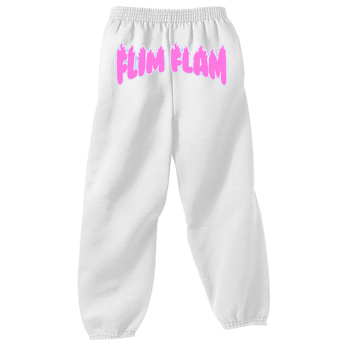 EytonTheresa's tweet photo. @AlbertsStuff I used my paint app to make some sweatpants with the designs you made and I think they would look really good for a different merch drop https://t.co/0ZFbwKVpPs