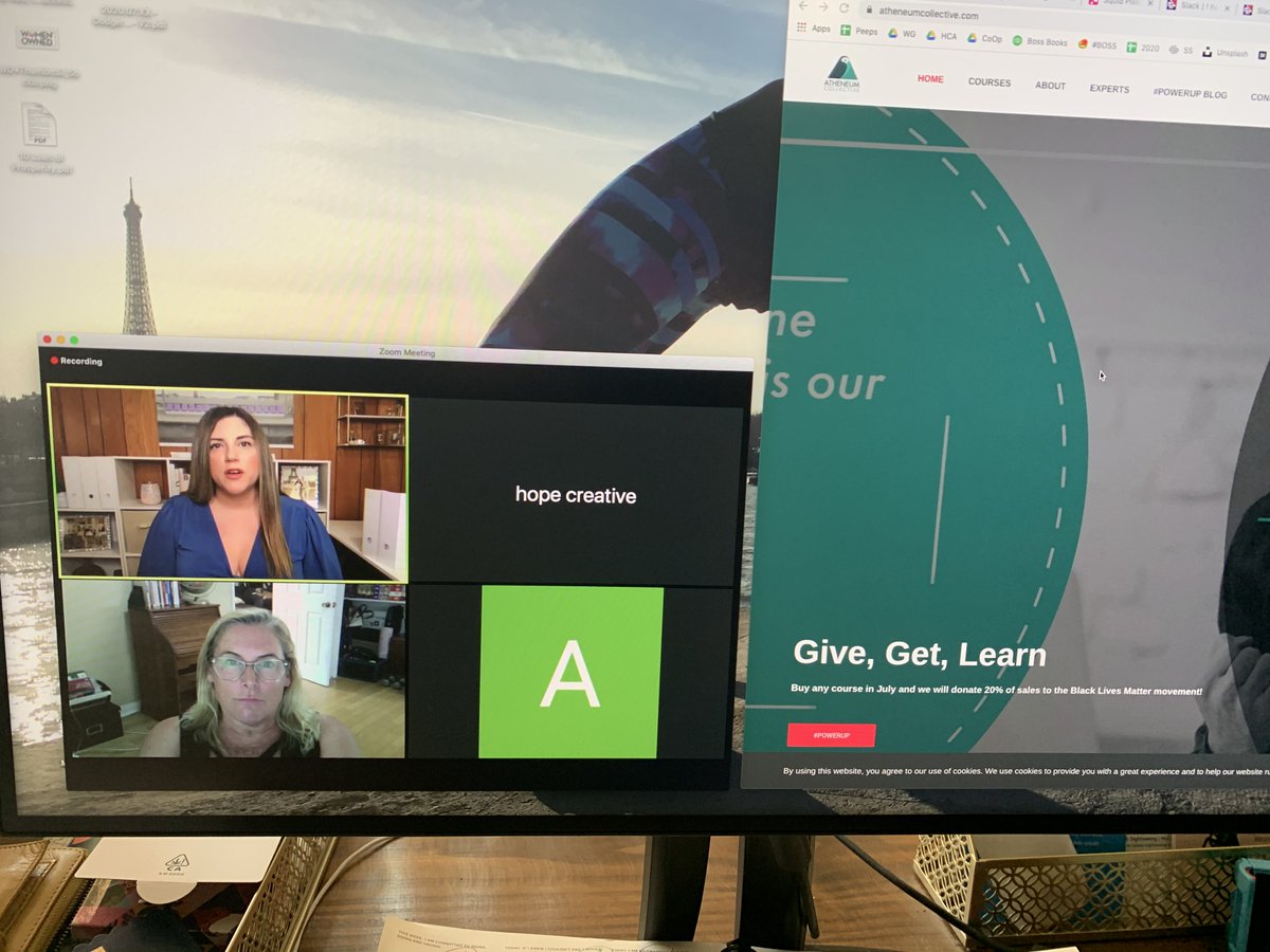 AtheneumColl's tweet photo. Ground-breaking production at #AtheneumCollective! Enjoy a sneak peek of our #MediaMath course production with @AgencyLite's Anna Kondrashova and Linda Fernandez. 

Register for the upcoming course: https://t.co/NAhcwp9NQd

🎥: @thathopemagic 
#thatproductionmagic #powerup https://t.co/C1StajLvO8