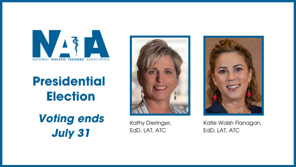NATA1950's tweet photo. Voting closes in 3 days! Don't forget to cast your vote in the 2020 NATA Presidential Election before 5 p.m. CDT July 31. https://t.co/NiMLpBV7hS https://t.co/ZQ2DGYOoyH