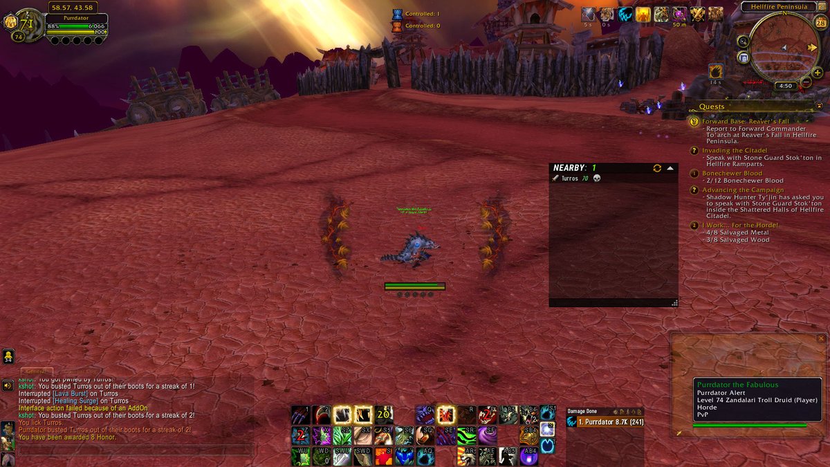 BirleED's tweet photo. lol making friends on my feral already... #TbagTuesday #lowbiewpvp https://t.co/0wzO3suUa5
