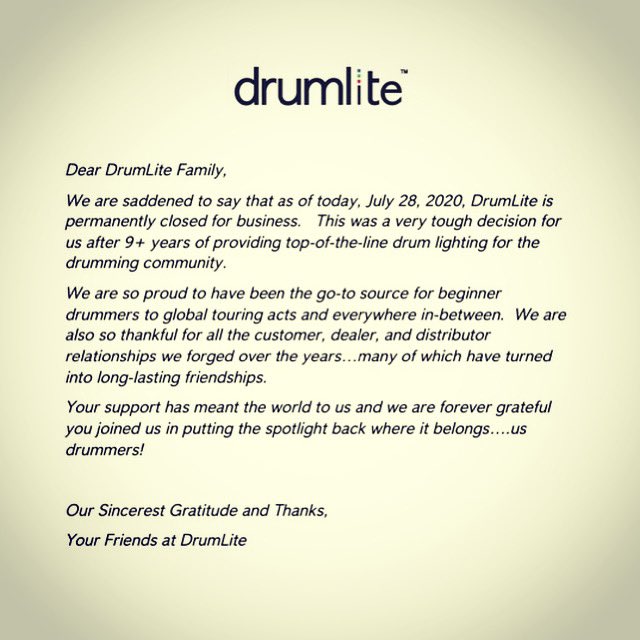 DrumLite tweet media