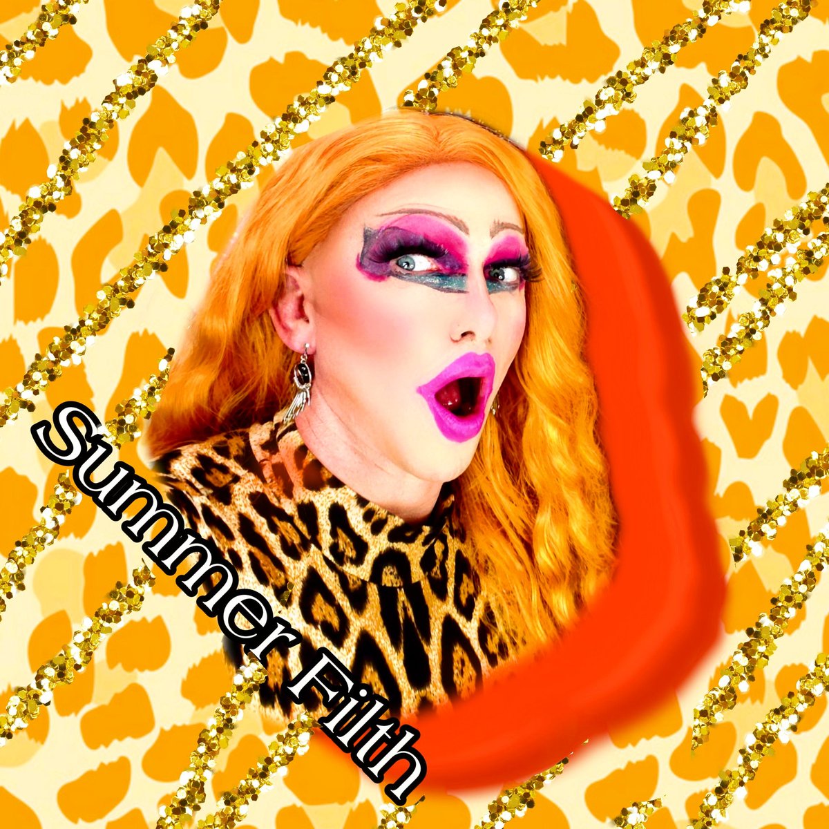 UnknownDragQ's tweet photo. Summer Filth Serving us some really filthy leopard print 
#drag #dragqueen #dragmakeup #lgbt #lgbtq #dragqueens #UnknownDragQueens #virtualdragqueen #virtualdrag #quarantinelife #quarantine #dragtutorial #subscribetomychannel #subscribe #youtube #youtuber #UnknownDragQueens https://t.co/rnUBC9ZMcr