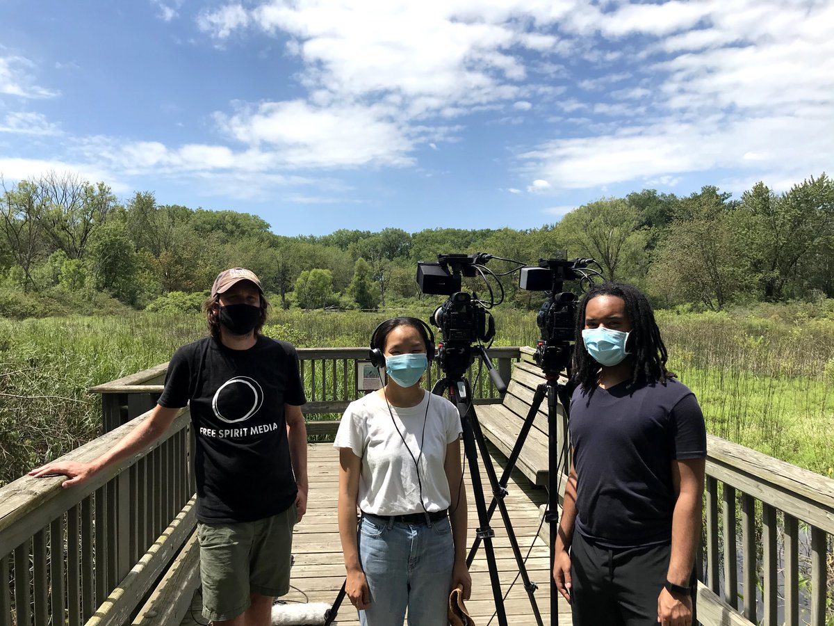 ForestPresFund's tweet photo. Thank you to @FreeSpiritChi for helping us document the incredible work the Chicago Conservation Leadership Corps are doing at Sand Ridge Nature Center. Together we are supporting environmental and media education.

#NatureInvites #CookCounty https://t.co/nI4jJFGyAs