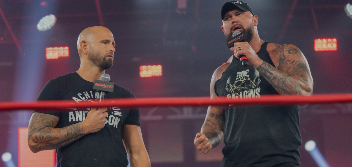 Ringsiders_'s tweet photo. TOMORROW! We'll be talking to @IMPACTWRESTLING's THE GOOD BROTHERS! 🍻

We'll be talking about #Slammiversary, their goals in IMPACT and #TalkNShopAMania!

Can't wait for this one! https://t.co/abrGDngbTL