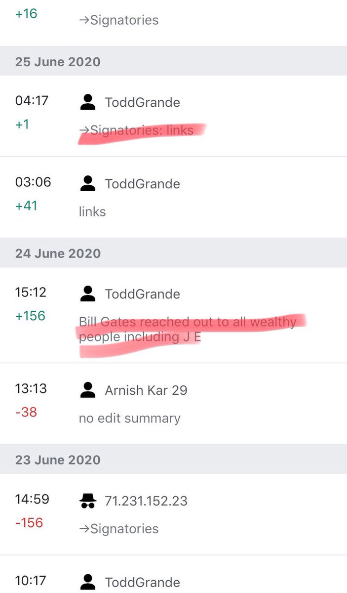 77/ Taking another break on the 7s ;-)Figuring out (and getting pissed off when I learned Wiki removed the names to remove “conspiracy theory fuel”) took enough time - and proved we’re over the targetWe see you, Toddrick