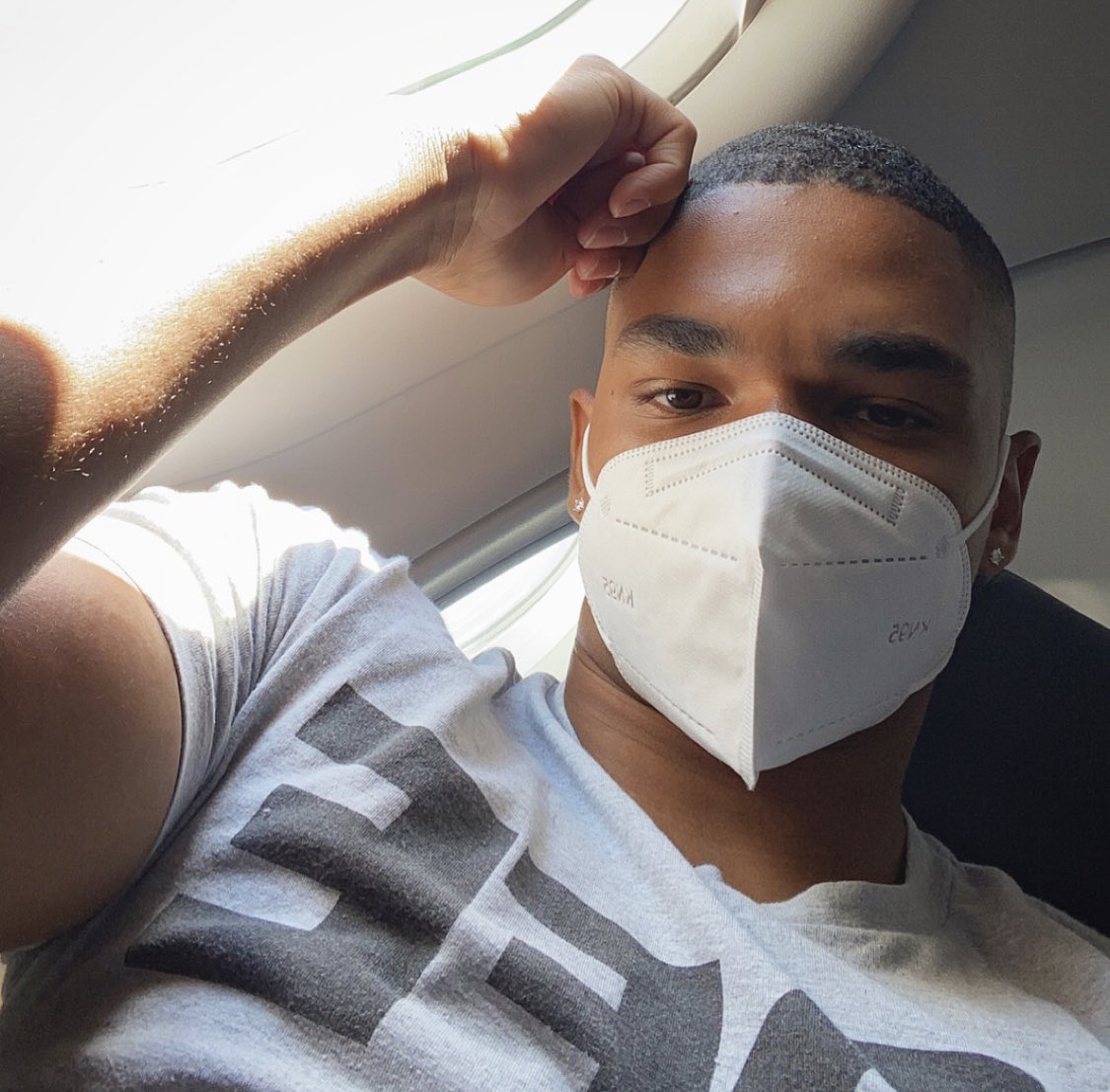 ZayKassidy's tweet photo. Wear a mask. 

Btw, @GQMagazine I’m ready when you are. https://t.co/aXMfIHMaGX
