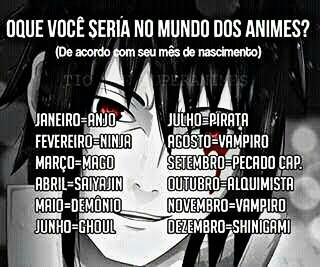 Qual tipo de ninja você seria no mundo de Naruto?