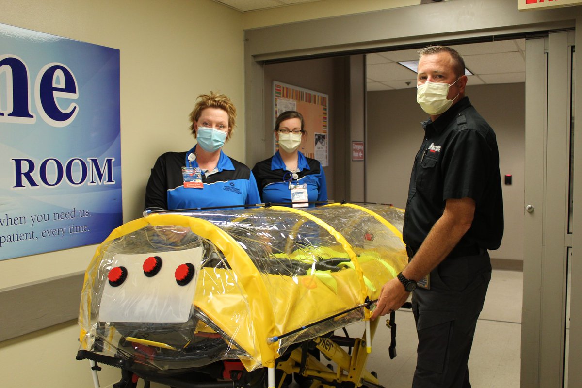 NMMC_news's tweet photo. North Mississippi Medical Center has purchased north Mississippi’s first negative pressure containment stretcher to allow the transport of patients without exposing staff to COVID-19--https://t.co/bwMTWT0jmM https://t.co/rLYrxwszeS