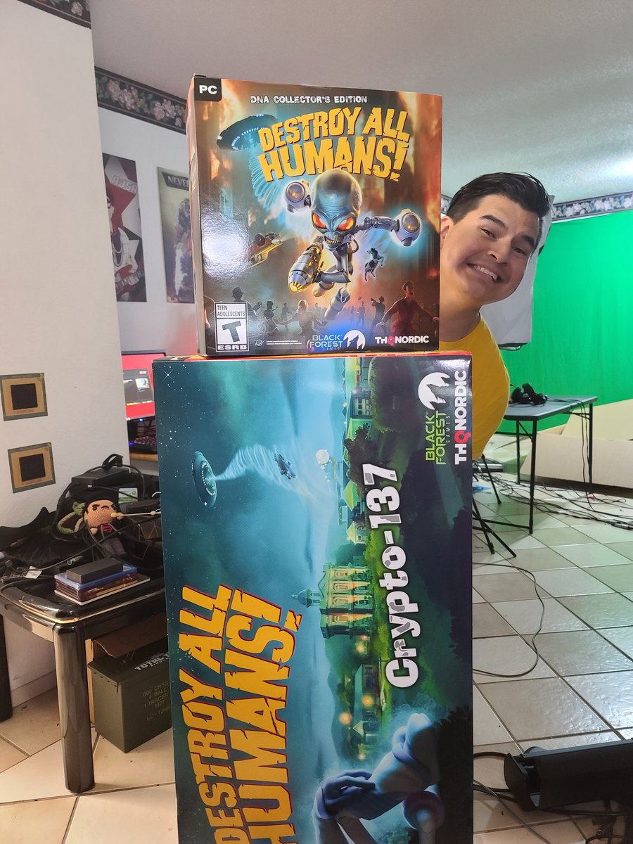 Look what we got from <a href="/THQNordic/">THQ Nordic</a>! Wow thanks didnt expect it! WHATS IN THE BOX?!?!! Gonna live stream this game right now! Come join us! Twitch.tv/angryjoeshow RT PLZ!