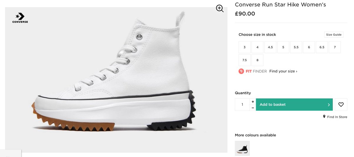 jd converse run star hike