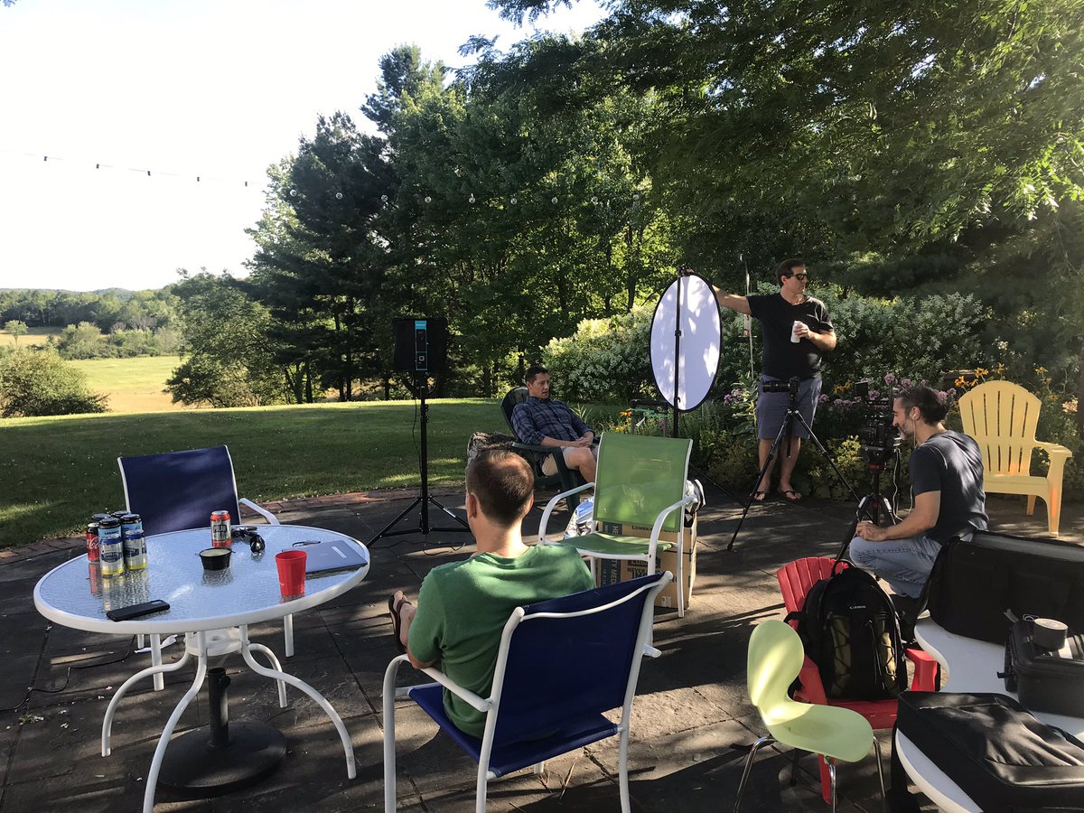 Recording our next round of recruitment videos for <a href="/UVMEmergencyMed/">University of Vermont Emergency Medicine</a>