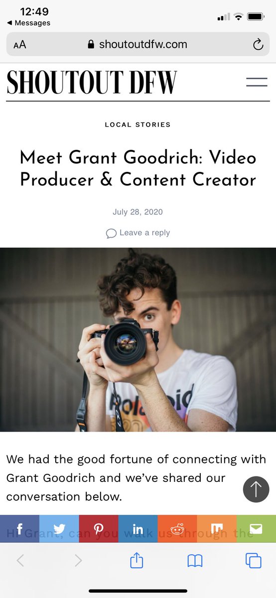 granto457's tweet photo. Got interviewed by the Shoutout DFW! Please check it out!!! :))
https://t.co/xU1ehvRCvj https://t.co/jOuoKUOsbY
