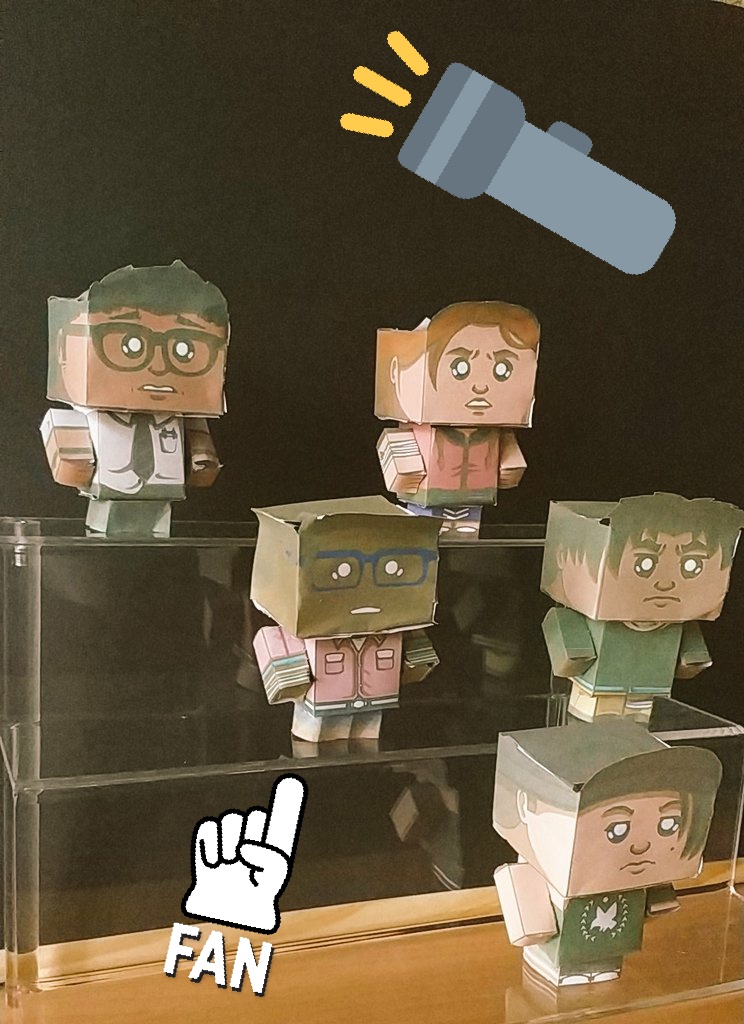 SraBlancos's tweet photo. finished collection #dbdfoldables @DeadByBHVR @DbDMobile #DeadbyDaylight https://t.co/wi8dnZzNpD