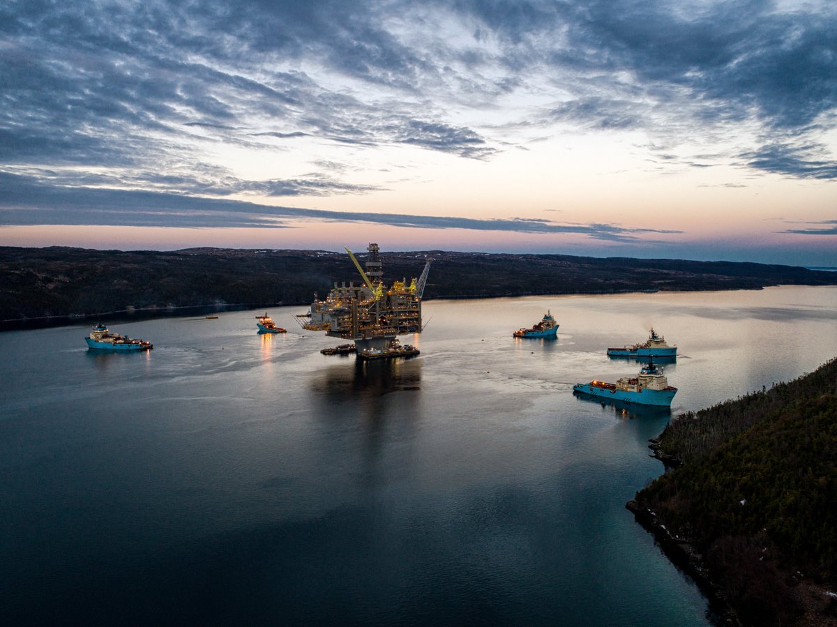 Aker Solutions (@akersolutions) on Twitter photo We have secured a 5 year contract extension for brownfield services for <a href="/exxonmobil/">ExxonMobil</a> Hebron platform offshore Canada.🥳🇨🇦 bit.ly/333Rb0c We have secured a 5 year contract extension for brownfield services for <a href="/exxonmobil/">ExxonMobil</a> Hebron platform offshore Canada.🥳🇨🇦 bit.ly/333Rb0c