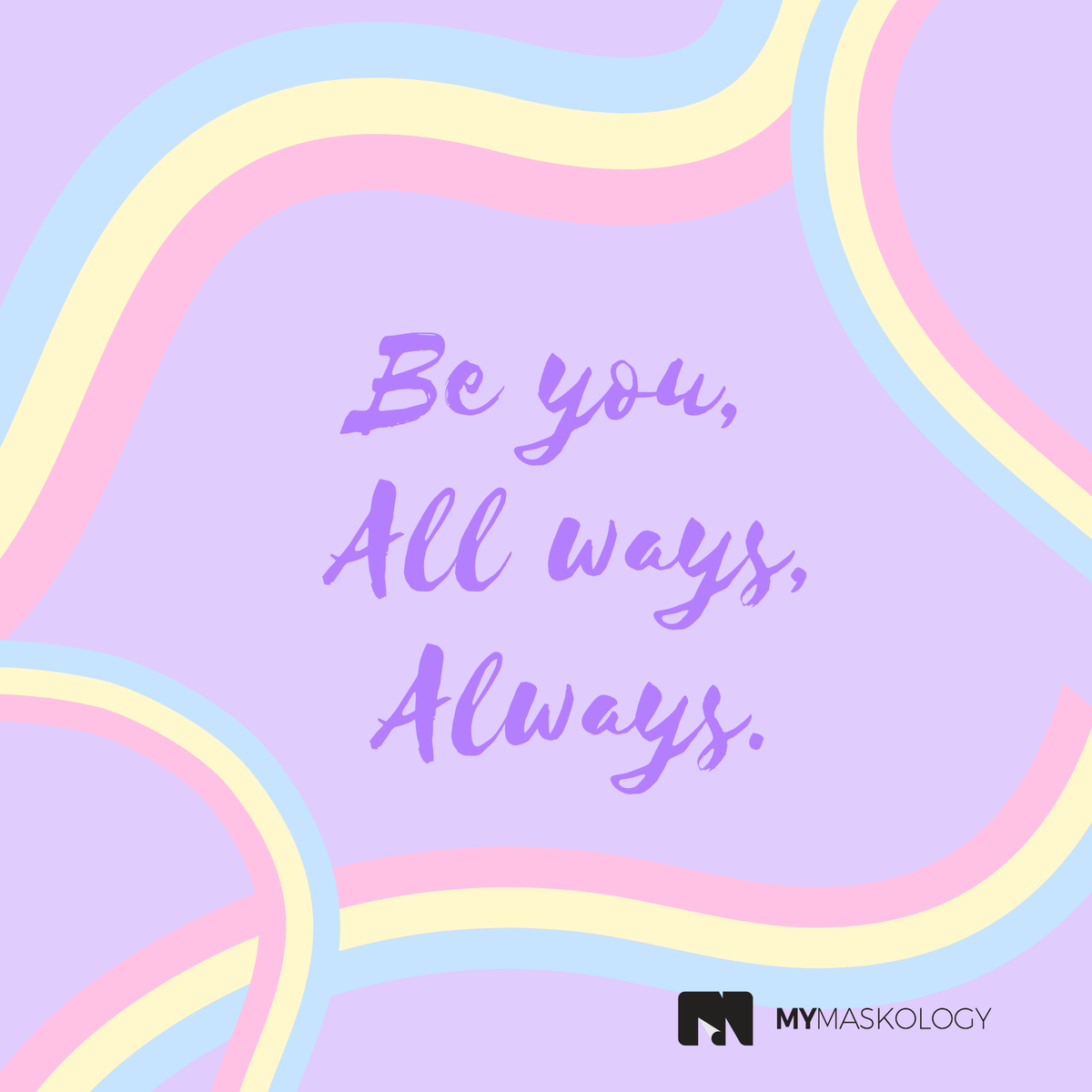 MyMaskology's tweet photo. There will always be tons of people coming in your way to tell you what you need to do, to influence who you are. But bae, please remember we only live once, and we will never learn if we don’t try and experience. So you do you, all ways and always. 🌈💫🌻 https://t.co/eGnHGOVZlK