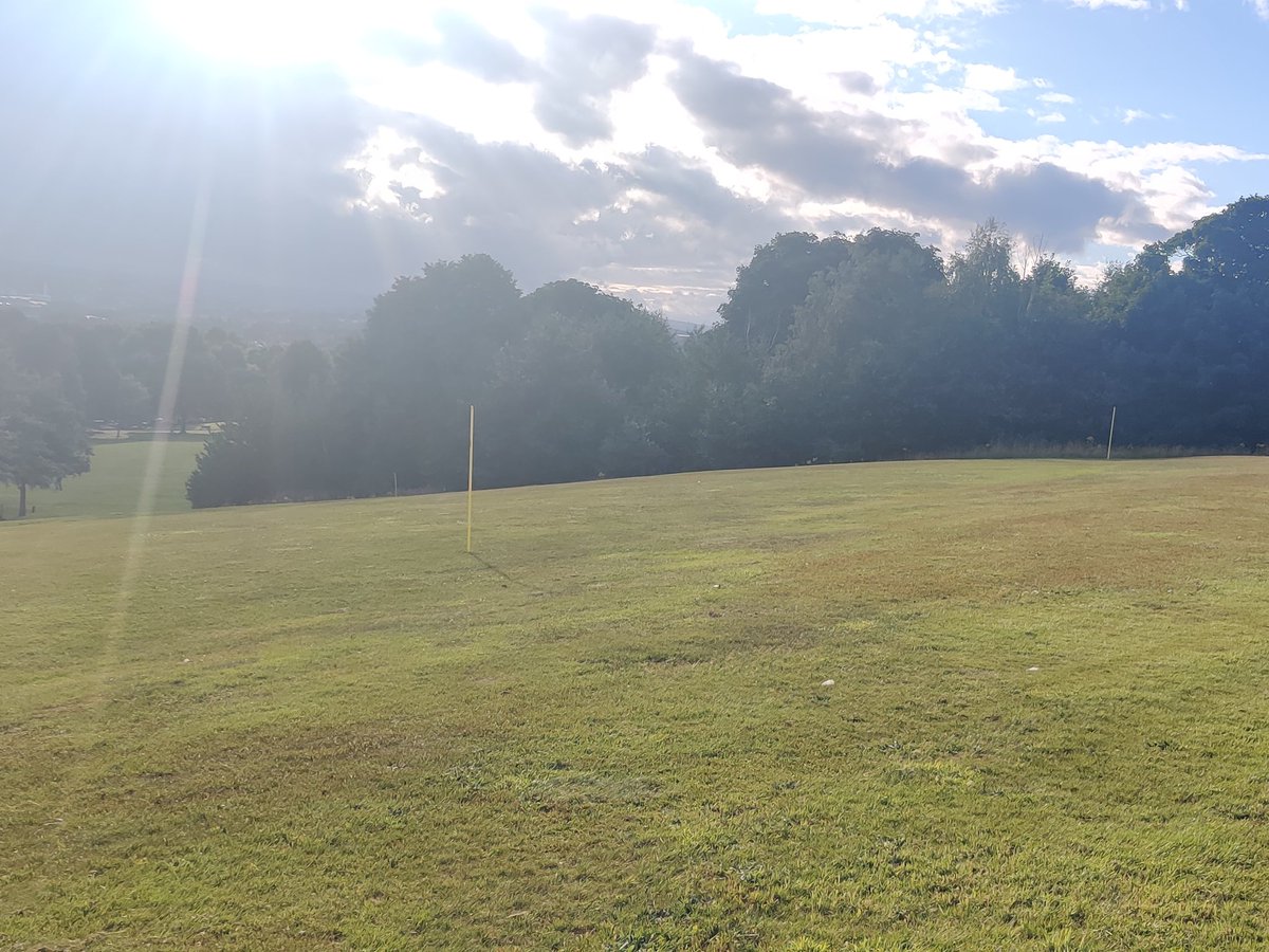 Is there a better back drop than that for the start of training?
